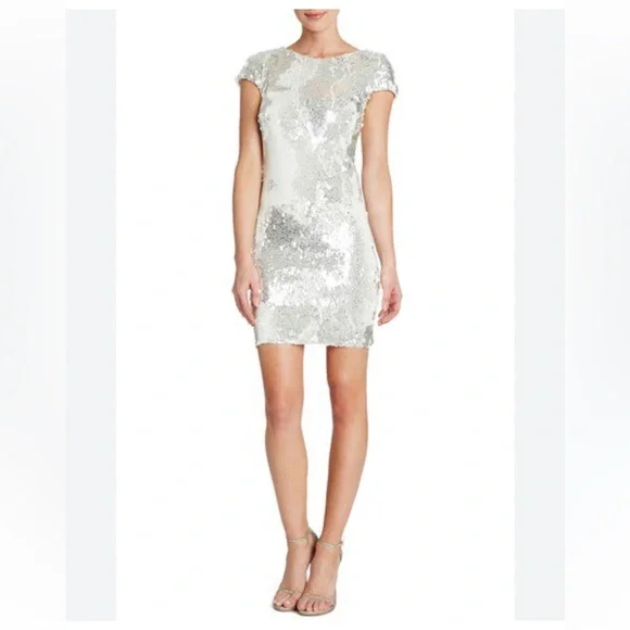 dress the population tabitha sequin dress NEW! Dress the Population 'Tabitha' Sequin Body-Con Dress S $195+